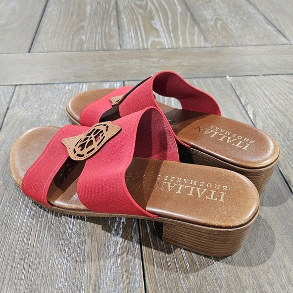 Italian Shoemakers Sandals, Women's Size 7.5 - Picture 2 of 9